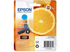 Epson 33XL Appelsin Blækpatron C13T336240