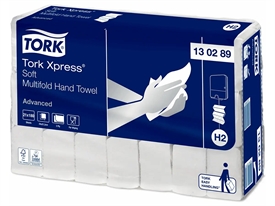 Tork Xpress H2 Advanced Soft Multifold 24 cm Håndklædeark 130289