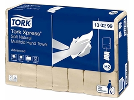 Tork Xpress H2 Advanced Soft Multifold 24 cm Håndklædeark 130299