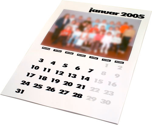 Lav din egen fotokalender - trin 1