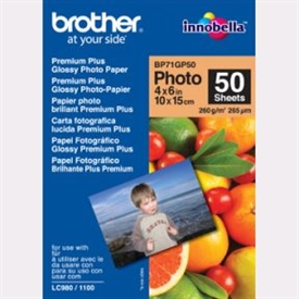 Brother Glossy Foto Inkjet Papir BP71GP50