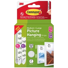 3M Command Strips til Billedophæng 7100336379