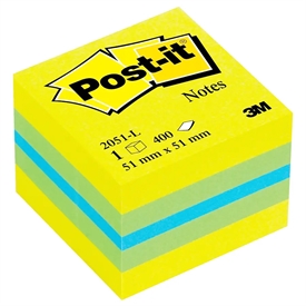 3M Post-it 2051ML Minicube Blok 7100172394