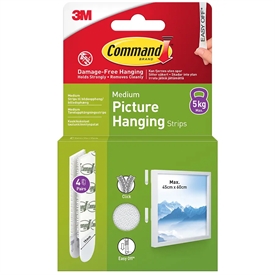 3M Command Medium Picture Hanging Strips 7100337178