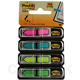 3M Post-it 684-ARR-4 Indeksfane 7000144925