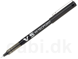 Pilot Hi-Tecpoint V5 Rollerball Pen BX-V5-B