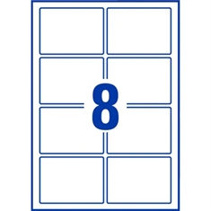 JAC A4 High Gloss InkJet Printer-Etiket