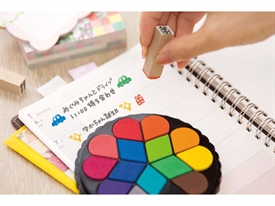 Artline Irodori Pad Stempelsæt Bouquet 15 farver