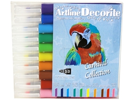Artline Decorite Marker EDF-3W10A Carnival