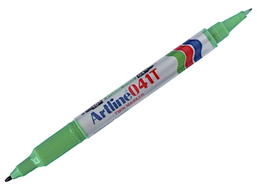 Artline 041T Twin Marker EK041T GREEN
