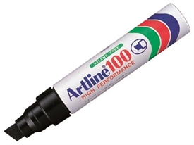 Artline 100 High Performance Marker EK-100/6 BLACK