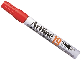 Artline Industri Marker EK-19 RED
