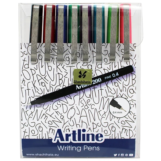 Artline 200 Fineliner Pen EK-200-8/W