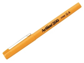 Artline 200 Fineliner Pen EK-200 YELLOW