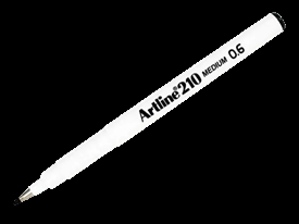 Artline 210 Fineliner Pen EK-210 BLACK