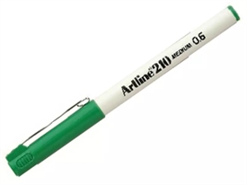Artline 210 Fineliner Pen EK-210 GREEN