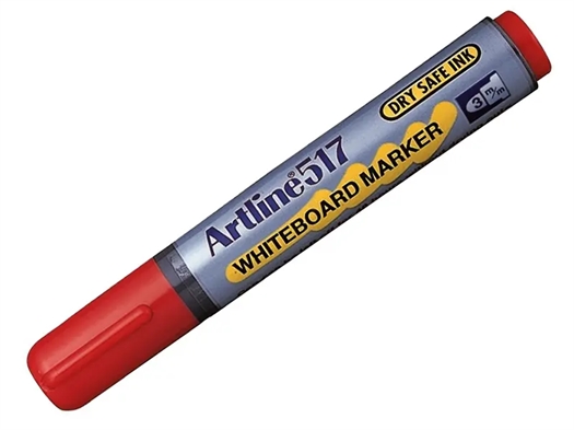 Artline 517 Whiteboard Marker EK-517 RED