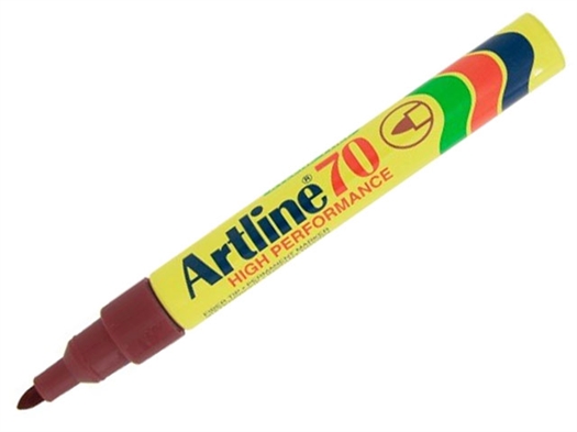 Artline 70 High Performance Marker EK-70 BROWN