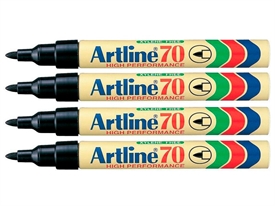 Artline 70 High Performance Marker EK-70/C4 BLACK