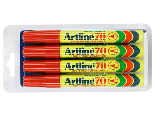 Artline 70 High Performance Marker EK-70/C4 RED