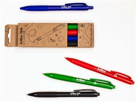 Artline Orb ECO-GREEN Kuglepen EK-S223VEC/AH/4 ASS