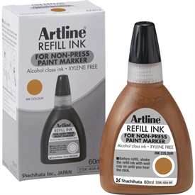 Artline 437A Non-Press Paint Refill ESK-40A-60 BROWN
