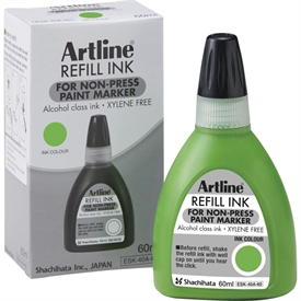 Artline 437A Non-Press Paint Refill ESK-40A-60 YELLOW GREE