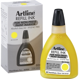 Artline 437A Non-Press Paint Refill ESK-40A-60 YELLOW