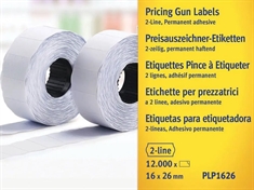 Avery PL2/18 Prisetiketter PLP1626