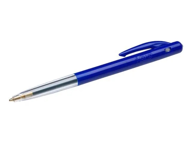 BIC M10 Clic Kugelschreiber – 10 Stück, 0,7 Mm Feine Spitze, Schwarze Tinte, Mit Clip & Füllstandsanzeige