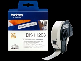 Brother DK-11203 Arkivmappe Papir Label DK11203