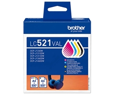 Brother LC-521VAL Blækpatron LC521VAL