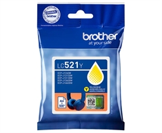 Brother LC-521Y Blækpatron LC521Y