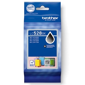 Brother LC-528BK Super High Yield Ink Cartridge Sort