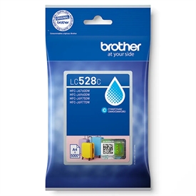 Brother LC-528C Super High Yield Ink Cartridge Cyan