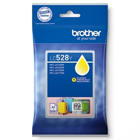 Brother LC-528Y Super High Yield Ink Cartridge Gul