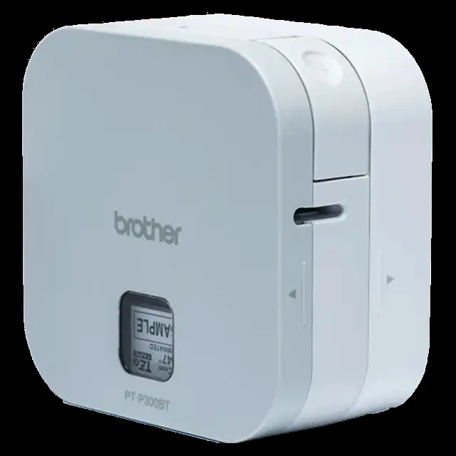 Produktbild von BROTHER PTP300BT – Bluetooth-Etikettendrucker Für Unterwegs – Druckt Per App – Schwarz/weiß, Thermisch