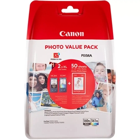 Canon PG-560XL + CL-561XL Photo Value Pack 3712C004