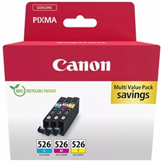 Canon CLI-526 Rabatpakke med 4541B018