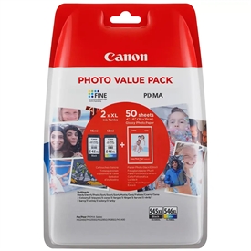 Canon PG-545XL + CL-546XL Photo Value Pack 8286B006