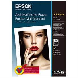 Epson Archival Matte Inkjet Papir C13S041344