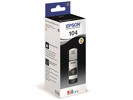 Epson 104 EcoTank Blækflaske C13T00P140