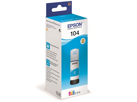 Epson 104 EcoTank Blækflaske C13T00P240