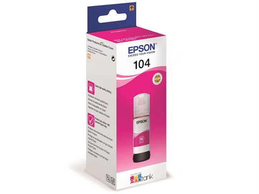 Epson 104 EcoTank Blækflaske C13T00P340