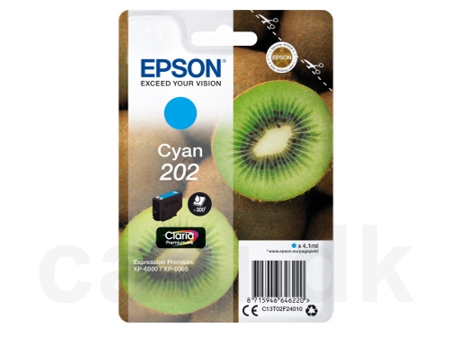 Epson 202 Kiwi Blæktank C13T02F240