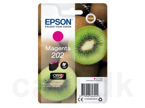 Epson 202 Kiwi Blæktank C13T02F340