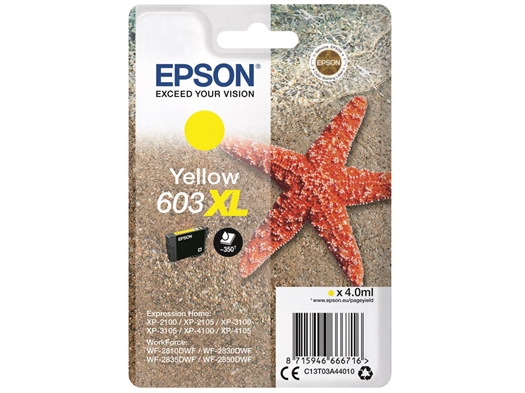 Epson 603XL Søstjerne Blækpatron C13T03A440