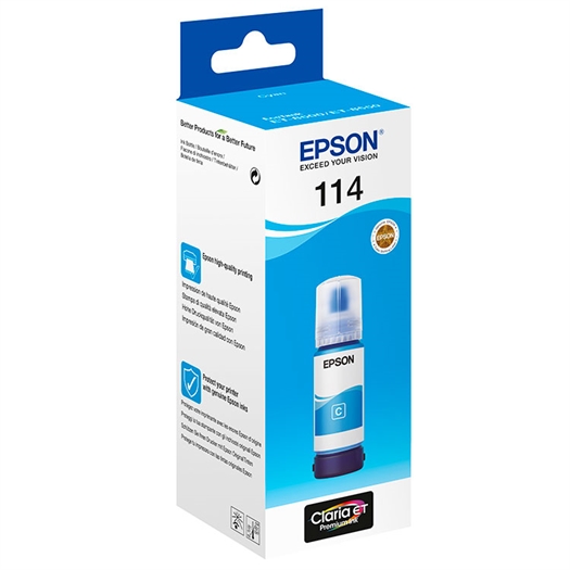 Epson 114 EcoTank Blækflaske C13T07B240