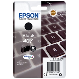 Epson 407 Tastatur Blækpatron C13T07U140