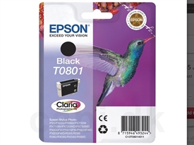Epson T0801 Kolibri Blækpatron C13T080140